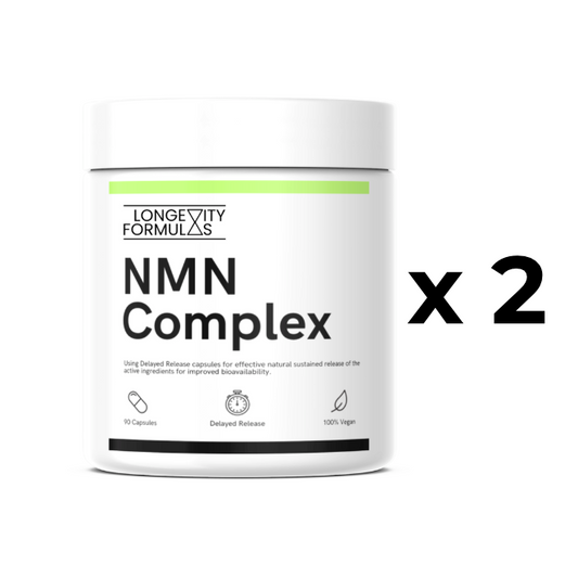 NMN, TMG and Resveratrol Supplement | 2-Bottle Bundle