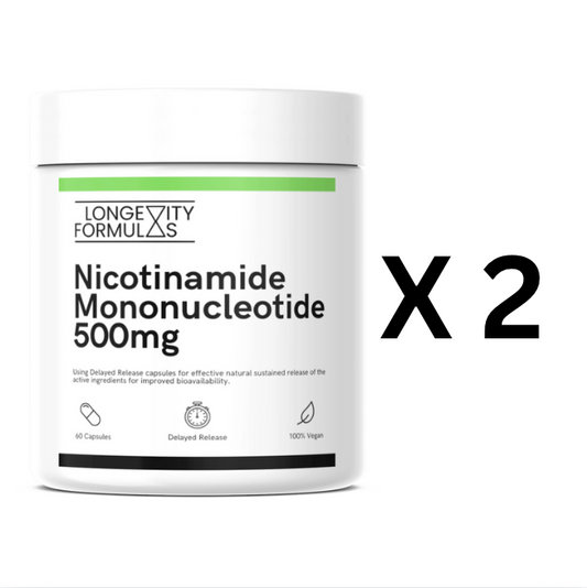 Pure NMN Supplement | 2-Bottle Value Bundle