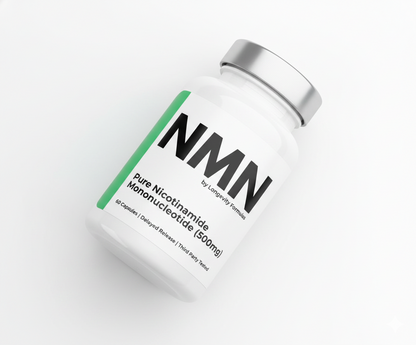 Pot of our NMN Supplement on Table