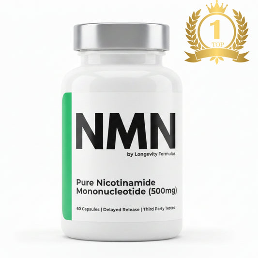 Pure NMN Supplement - 500mg Capsules