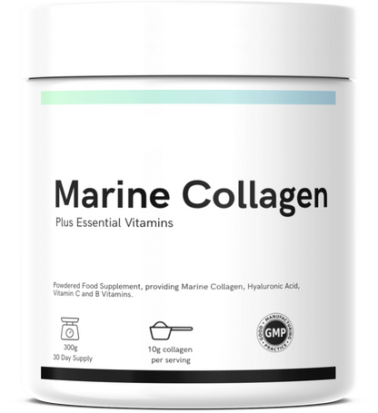 an image of our premium marine collagen supplement on a white background