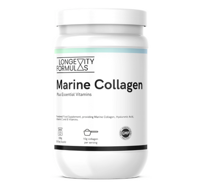 Marine Collagen Powder with Hyaluronic Acid & Essential Vitamins