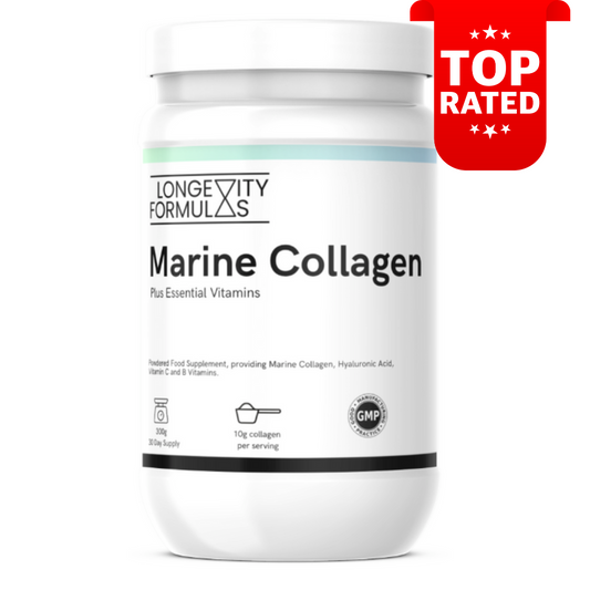 Marine Collagen Powder with Hyaluronic Acid & Essential Vitamins